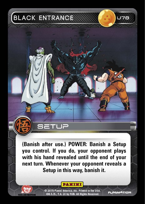 Black Entrance (FOIL)